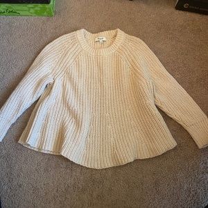 Madewell cropped sweater
